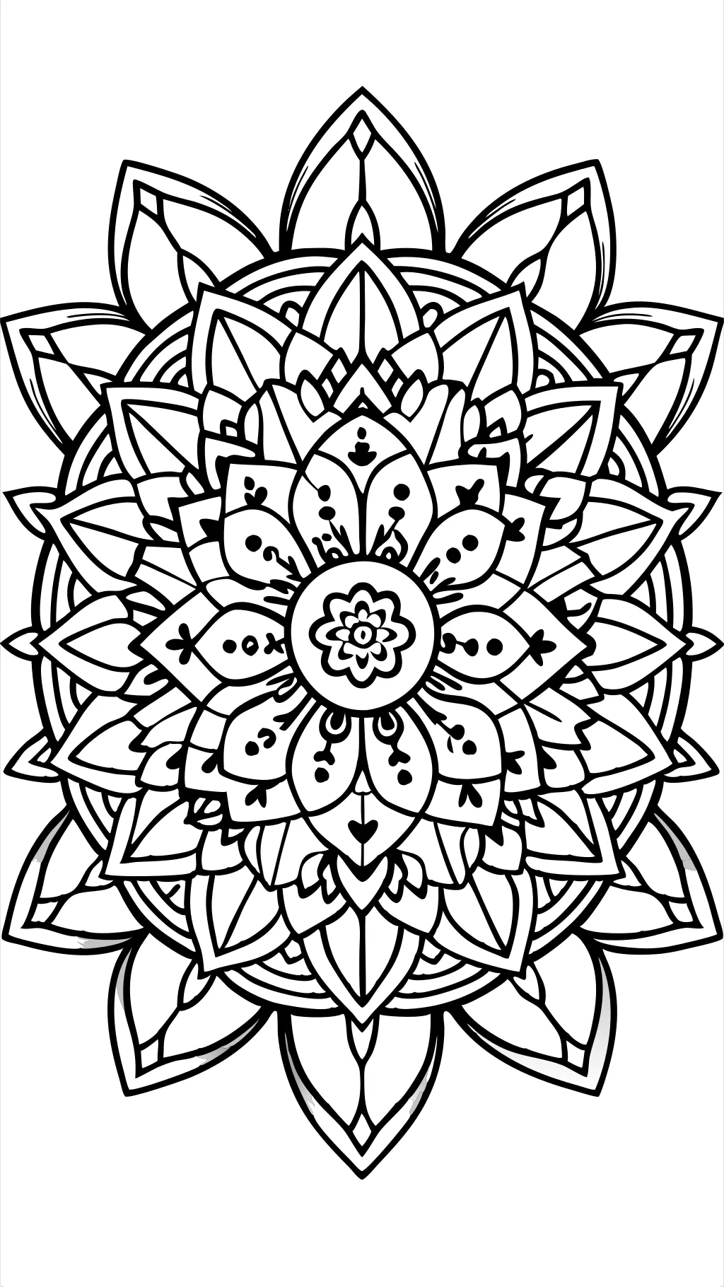 Livre de coloriage pour pages d’adultes